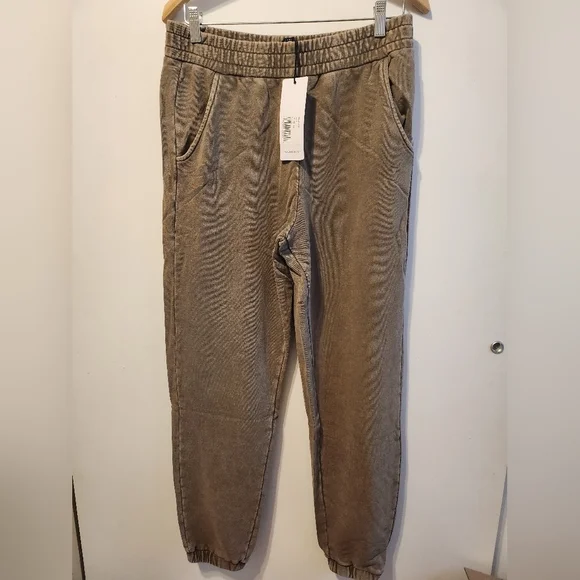 NWT Revolv BOBI Los Angeles |Pocket Lounge Pant In Olive Green Size L - Picture 7 of 7